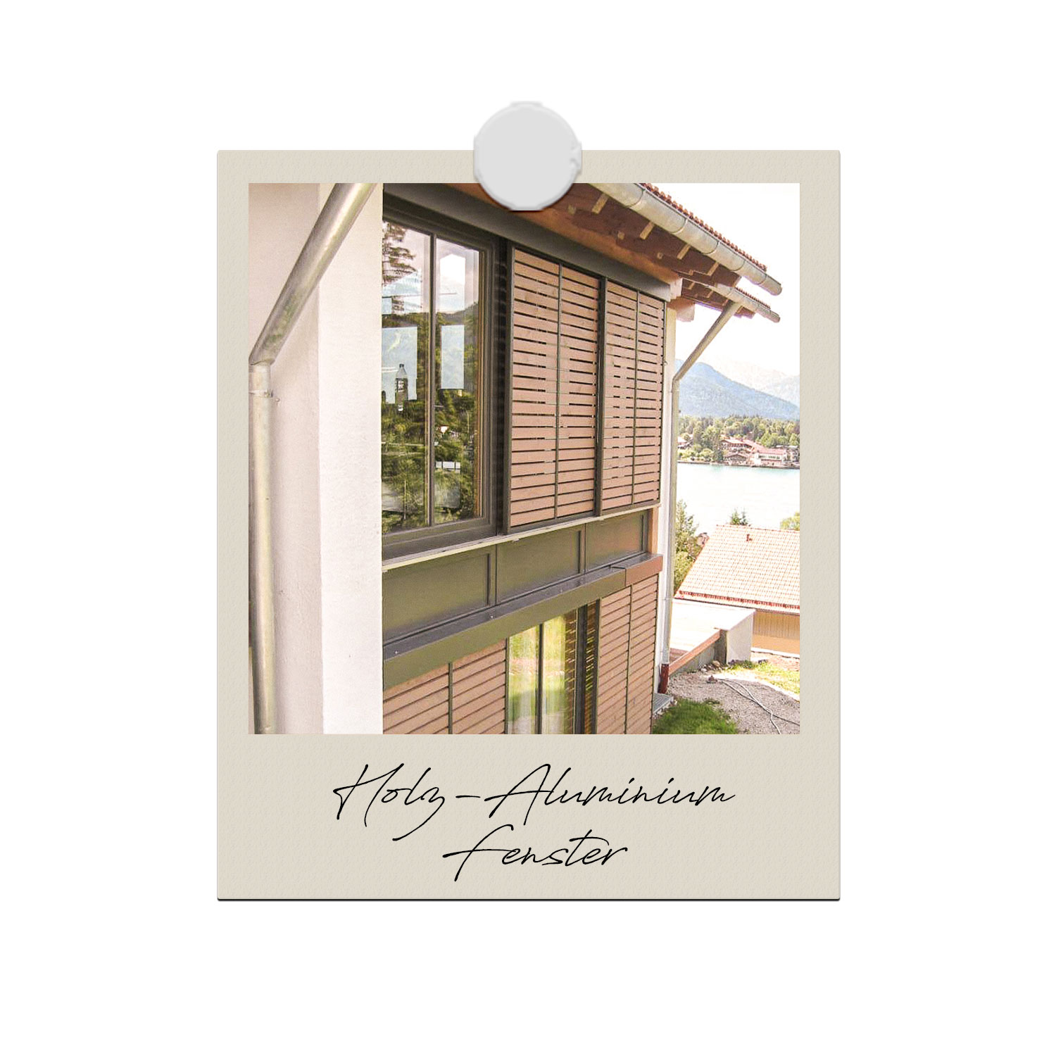 Holz-Aluminiumfenster